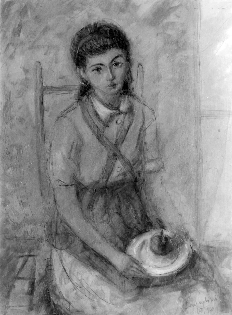 Ragazza con la mela - Raccolta Alberto Della Ragione e Collezioni del Novecento, Firenze